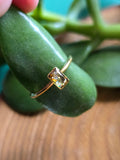 Resin minimalist Ring-Golden