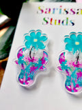 Daisy Cow Head Dangles