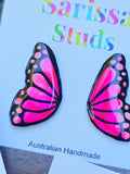 Butterfly Studs~ Peach Pink