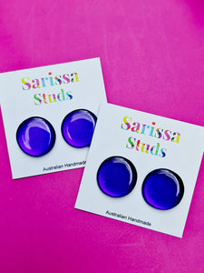 Metallic Purple Studs