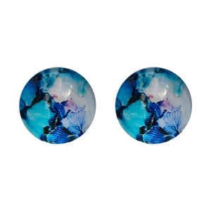 The Reef Glass Studs