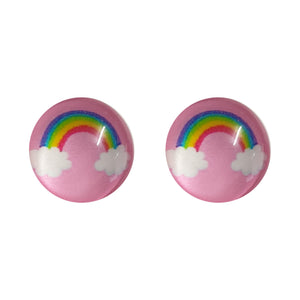 Glass Rainbow Studs